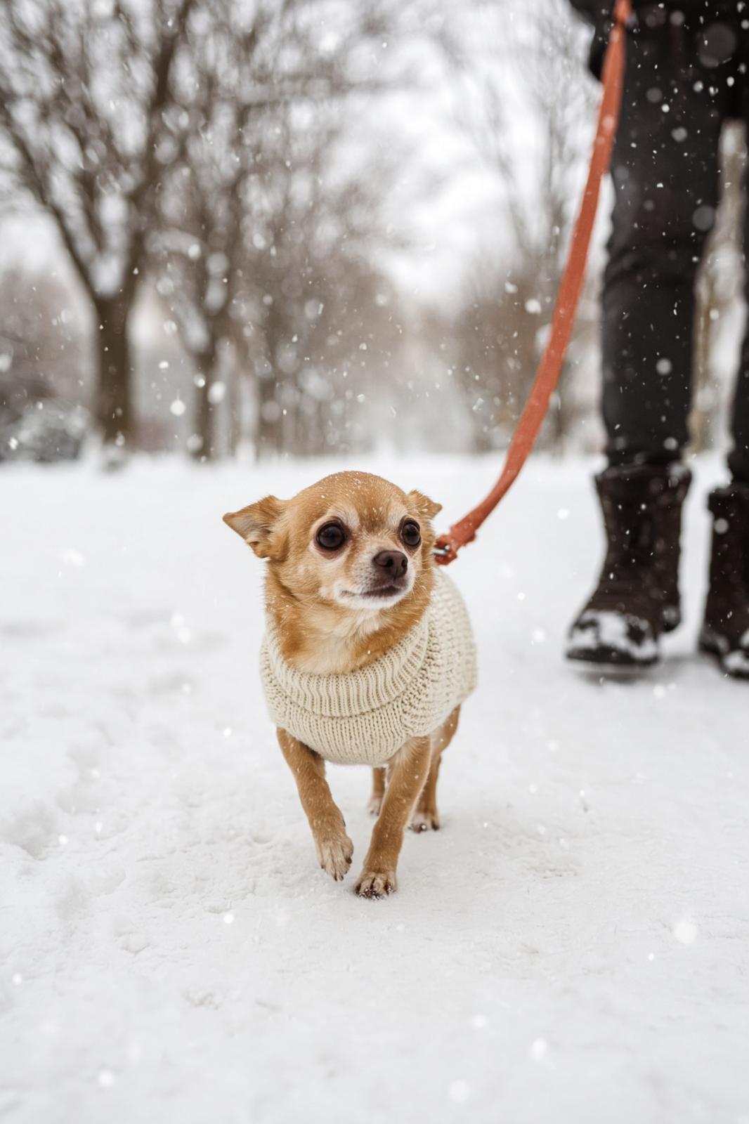Winter Walks With Small Dogs: 7 Tips to Keep Them Warm and Safe
