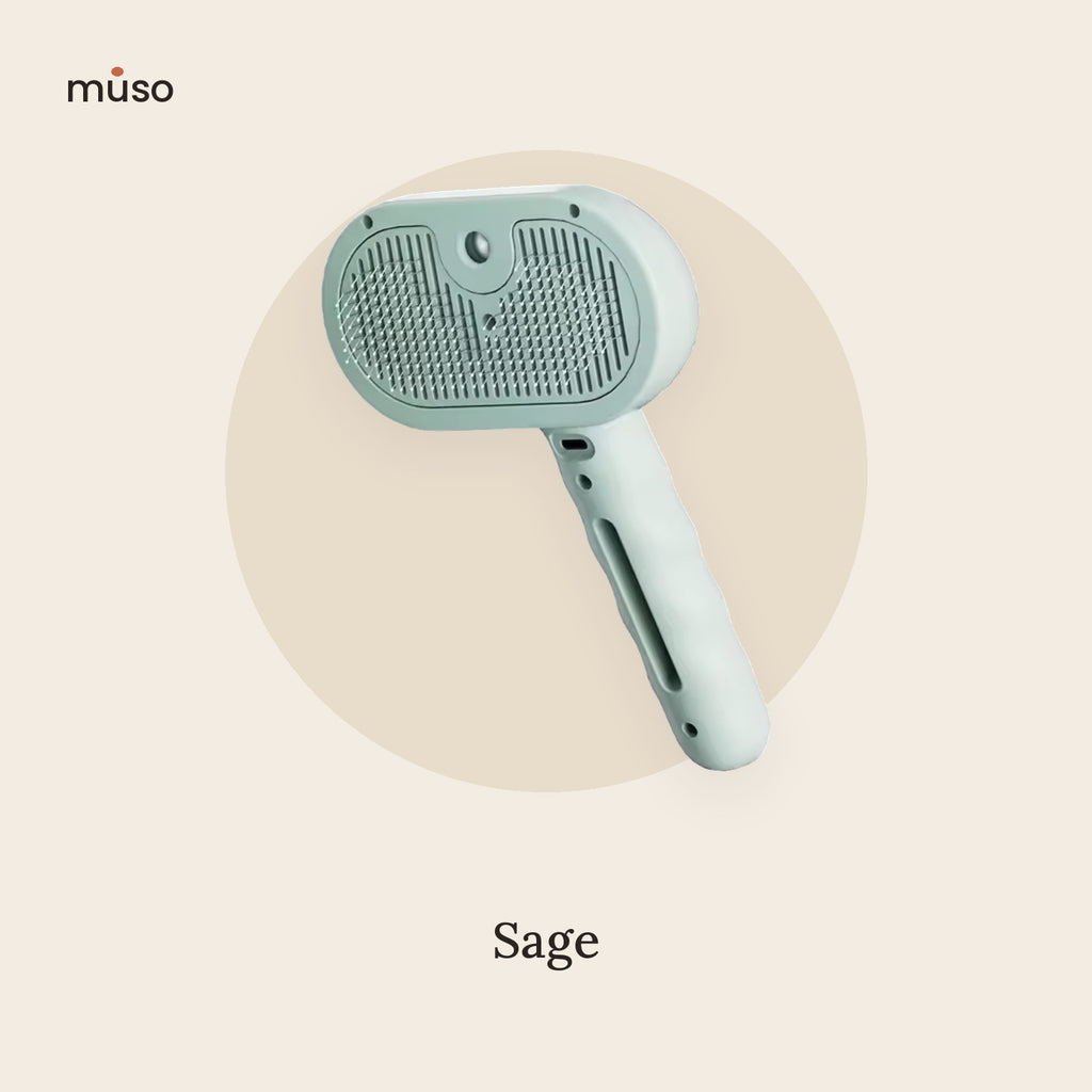 The Mist Brush – Spray Grooming Brush for Cats and Dogs