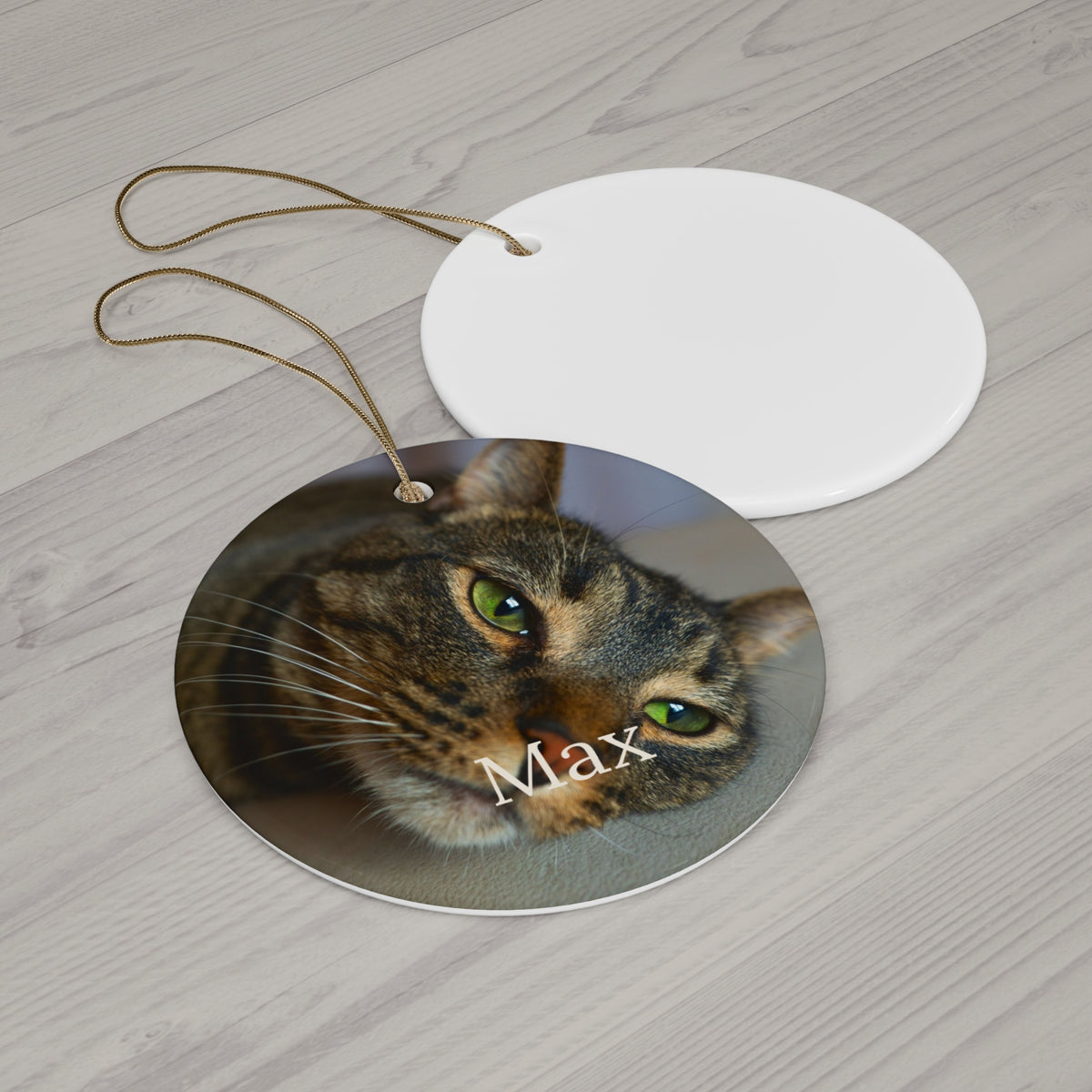 The Portrait Ornament – Personalized Pet Photo Christmas Ornament