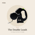 The Double Leash – Retractable Leash for Two Dogs with LED Light