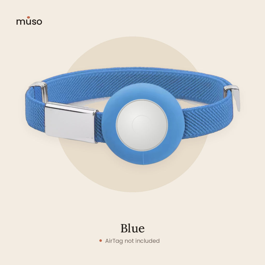 The Tracker Collar – Elastic AirTag Cat Collar with ID Tag
