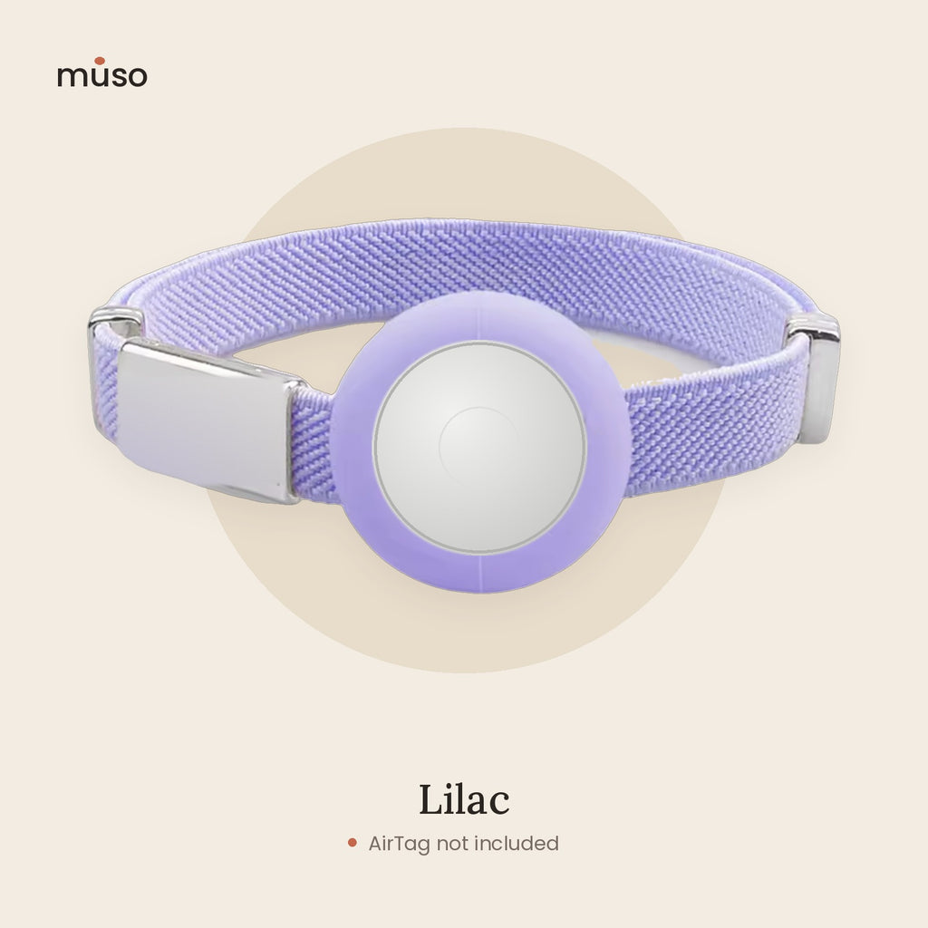 The Tracker Collar – Elastic AirTag Cat Collar with ID Tag