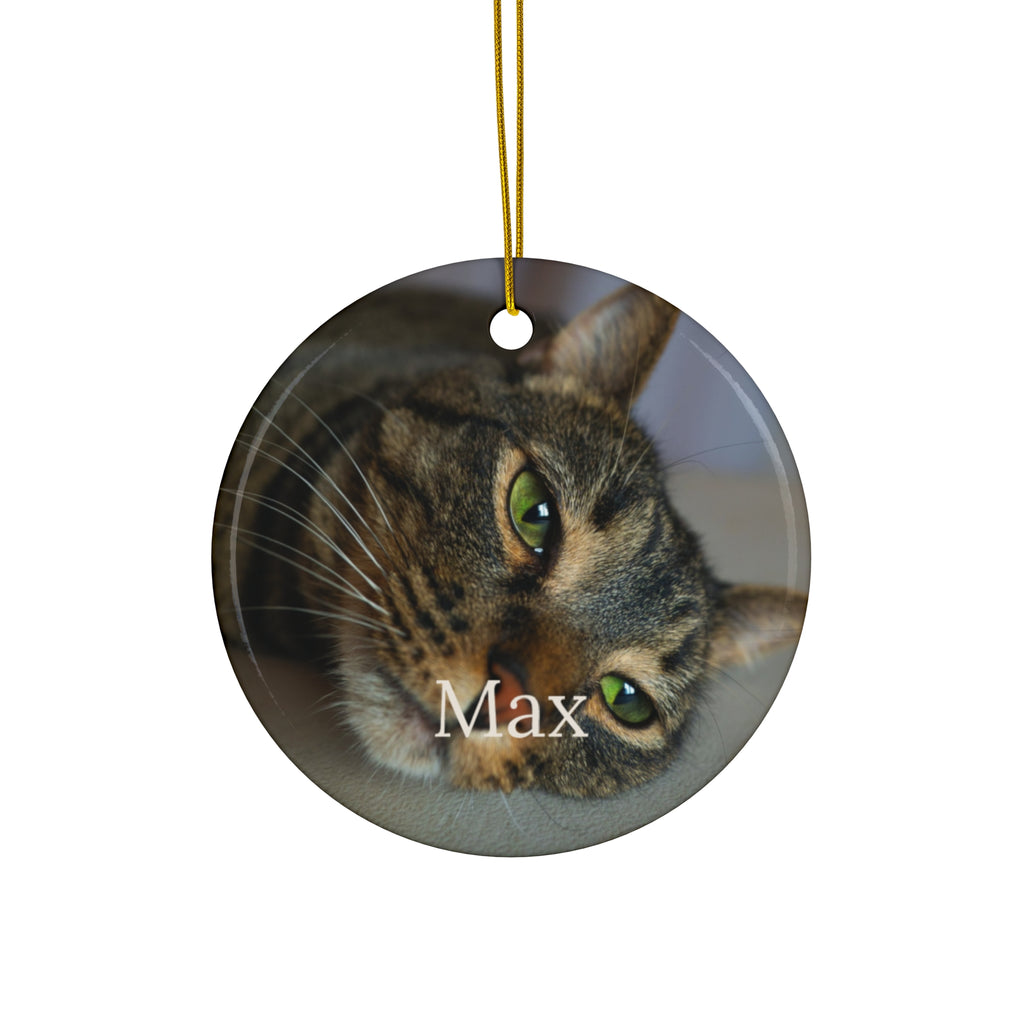 The Portrait Ornament – Personalized Pet Photo Christmas Ornament