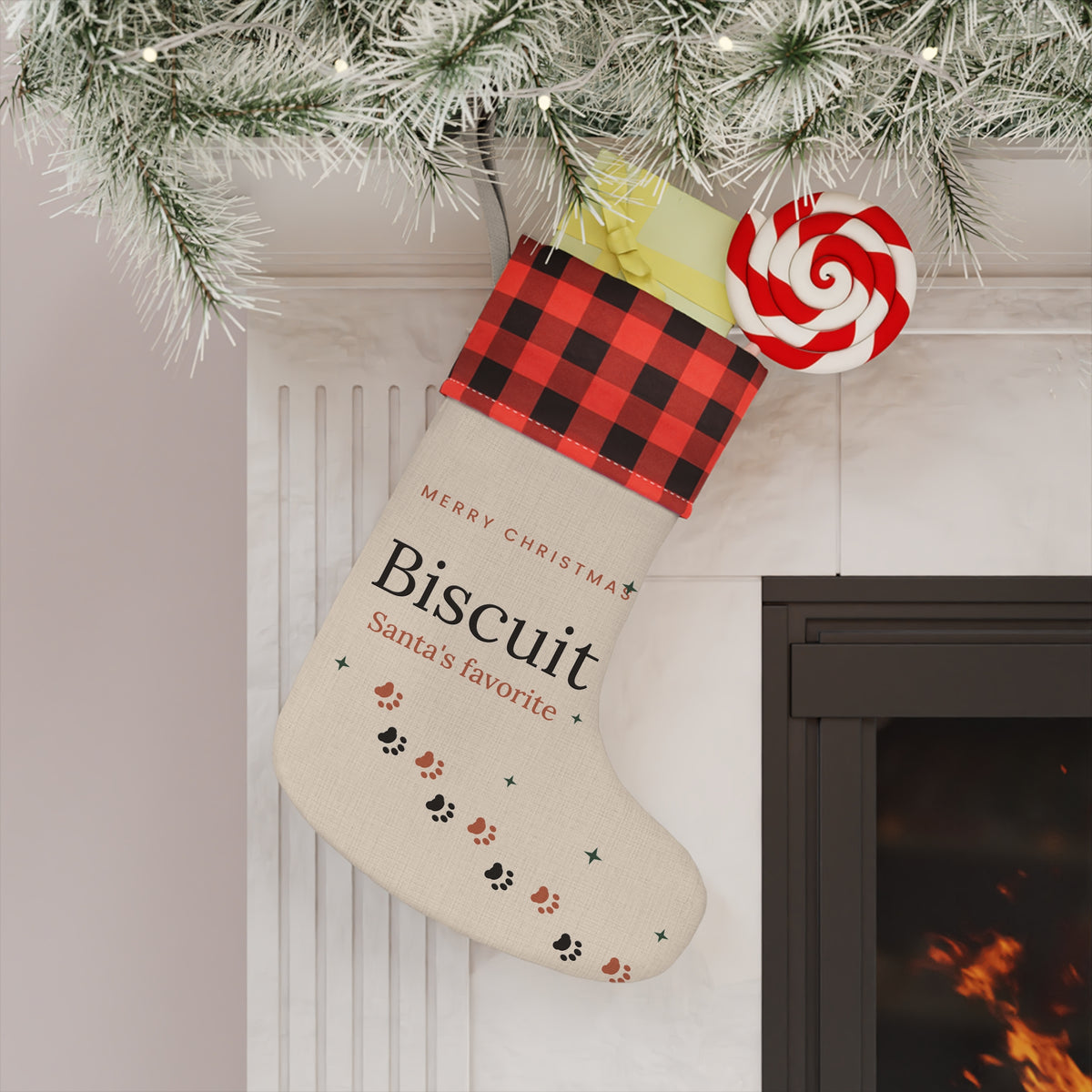 The Paw Stocking – Personalized Christmas Stocking for Pets