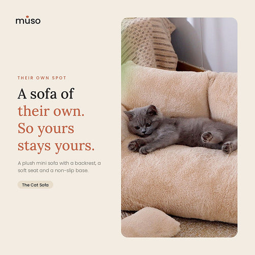 The Cat Sofa: in use at home