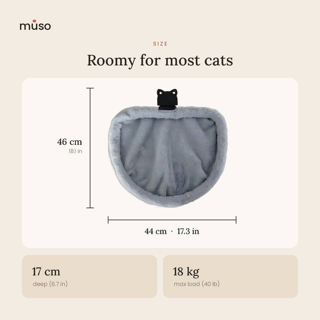The Desk Nest – Cat Bed That Clamps to Your Desk
