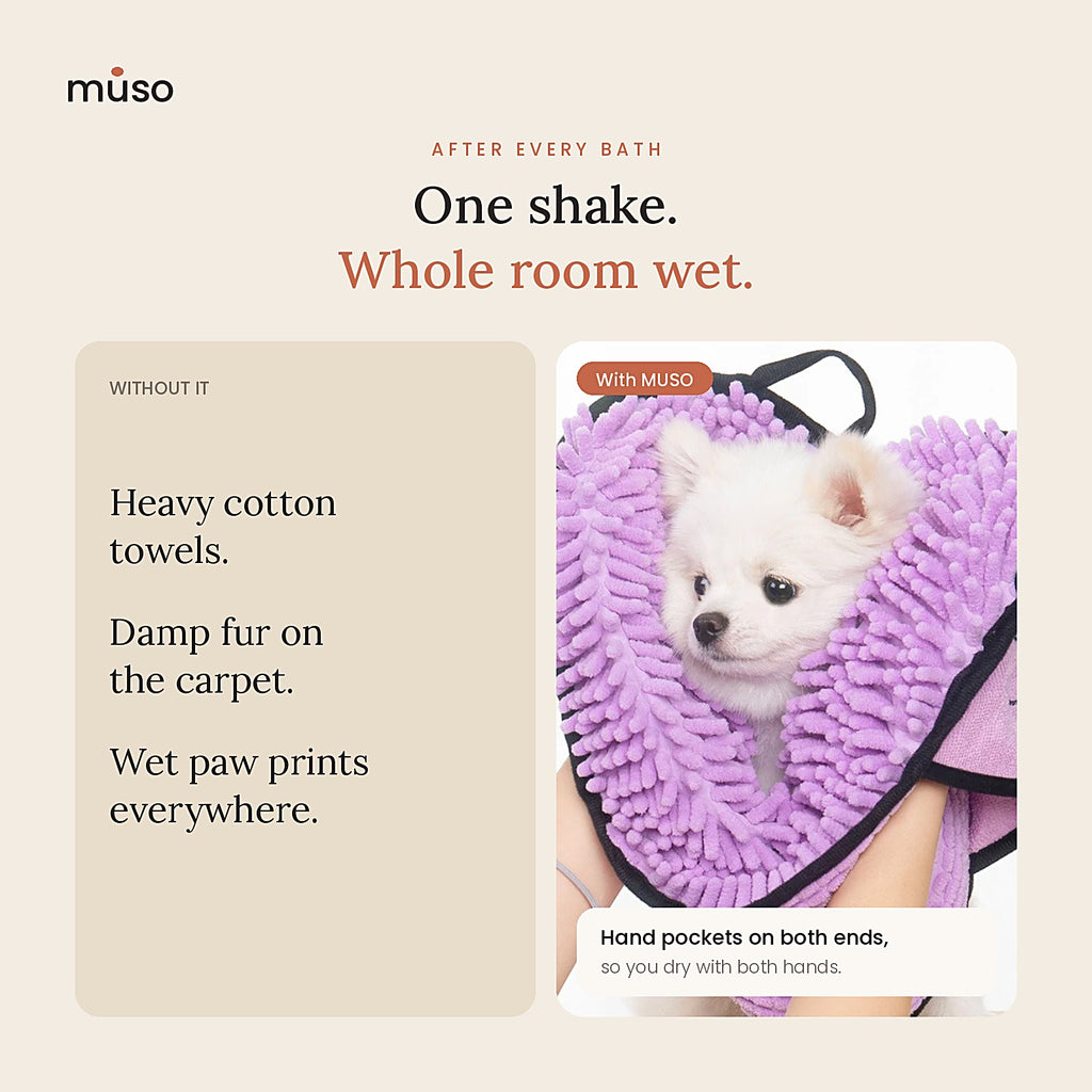 The Dry-Off Towel: why it works