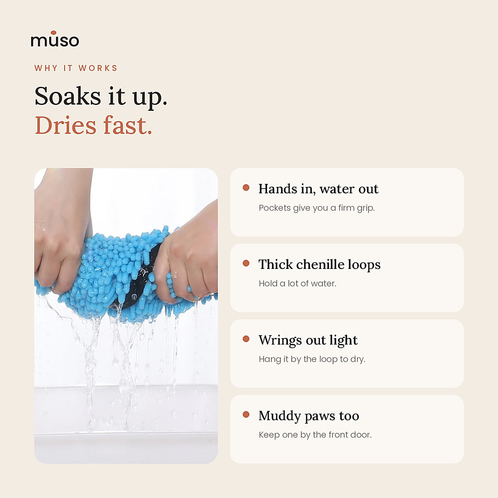 The Dry-Off Towel: key benefits