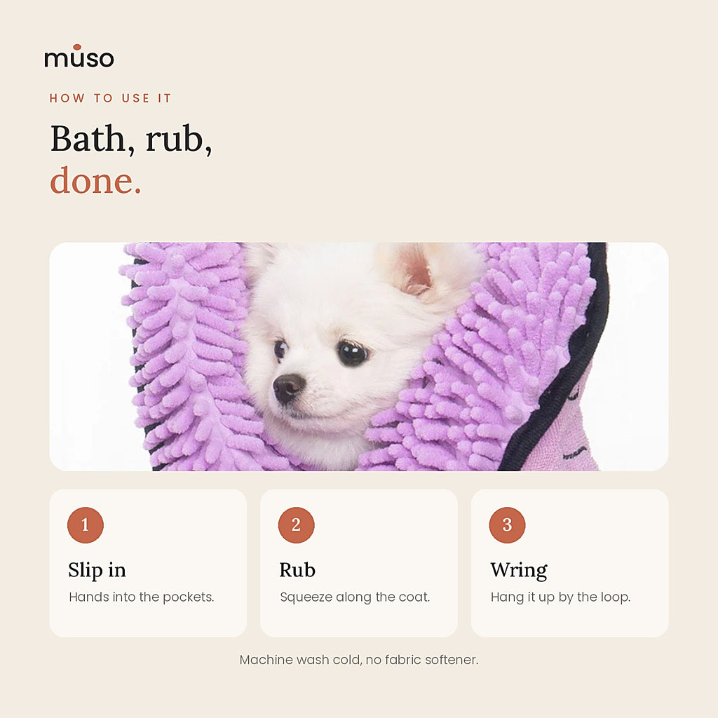 The Dry-Off Towel: how to use it