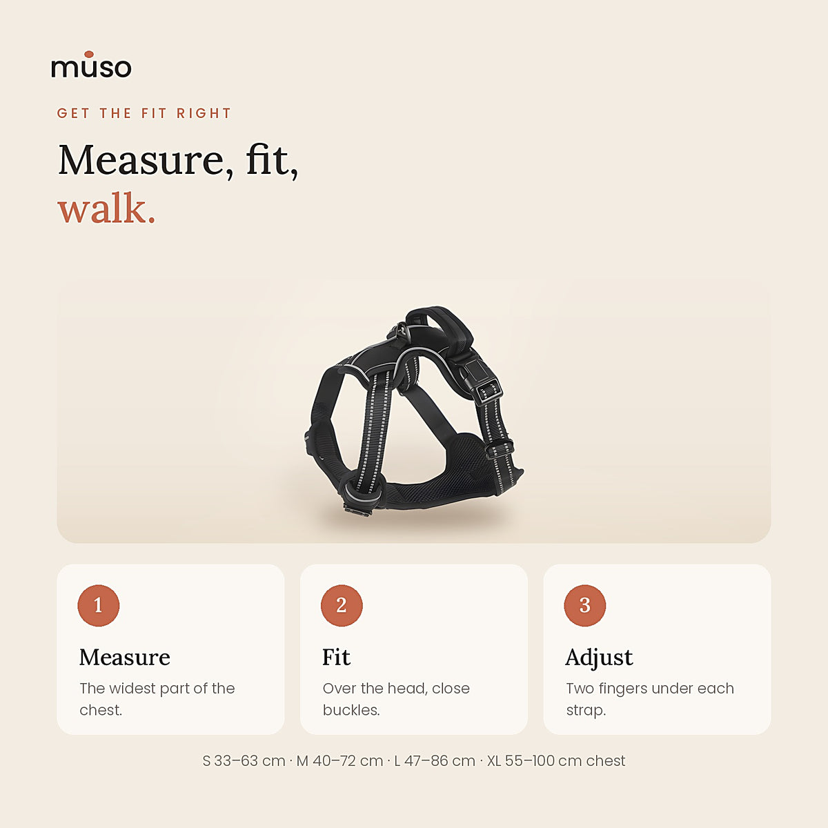 The Easy Walk Harness: how to fit it