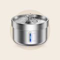 The Fresh Fountain – 2L Stainless Steel Cat Water Fountain with Filters