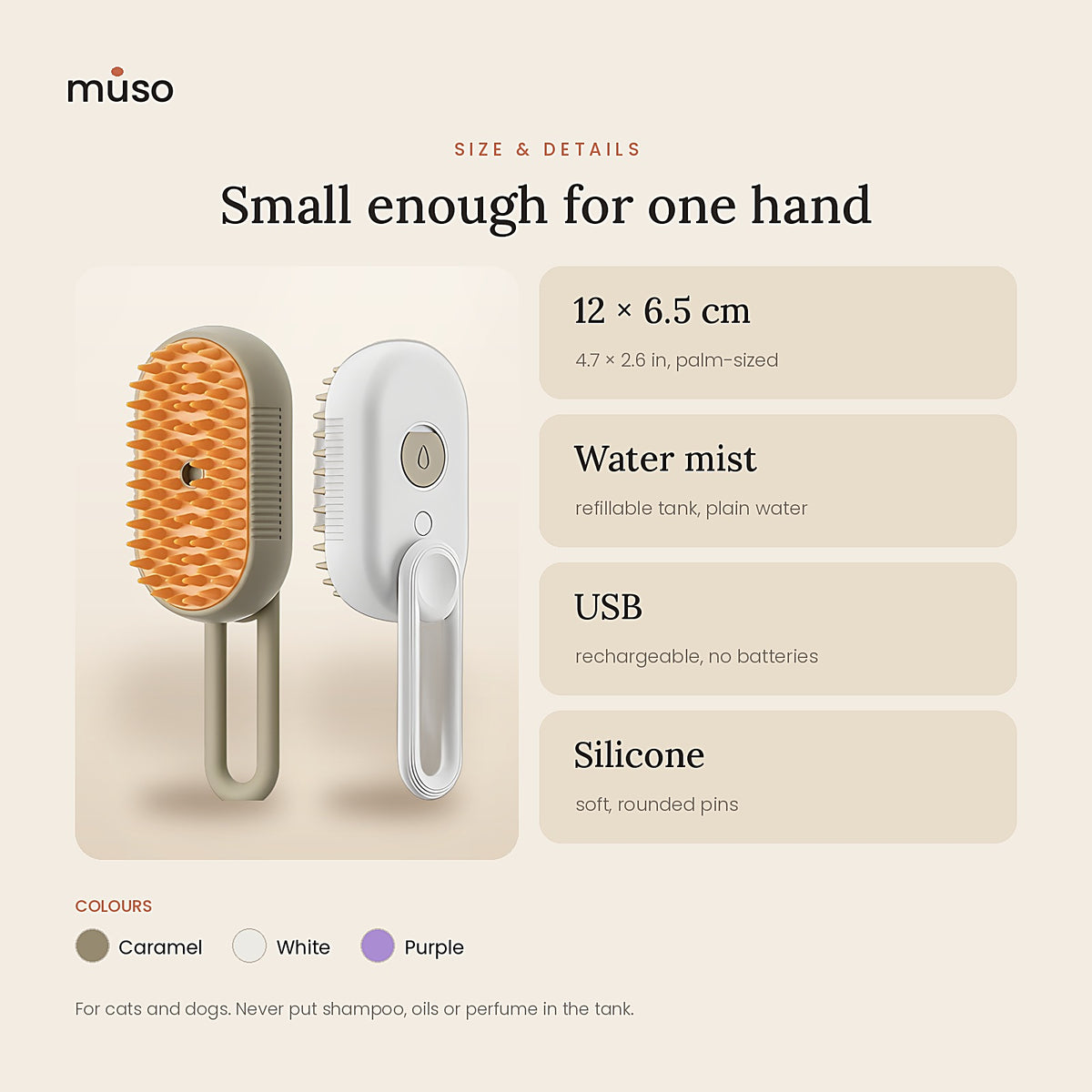 The Mist Brush: size and details