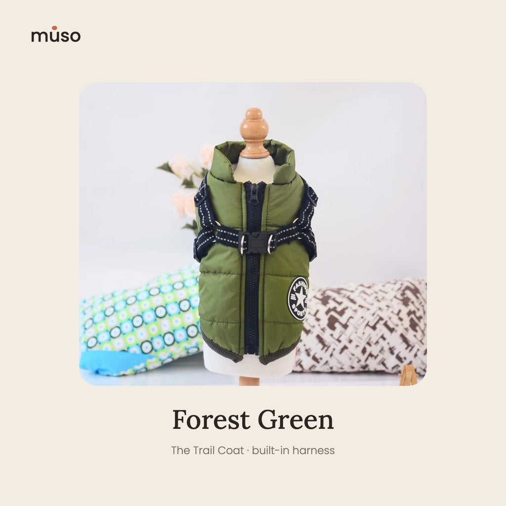 The Trail Coat, Forest Green
