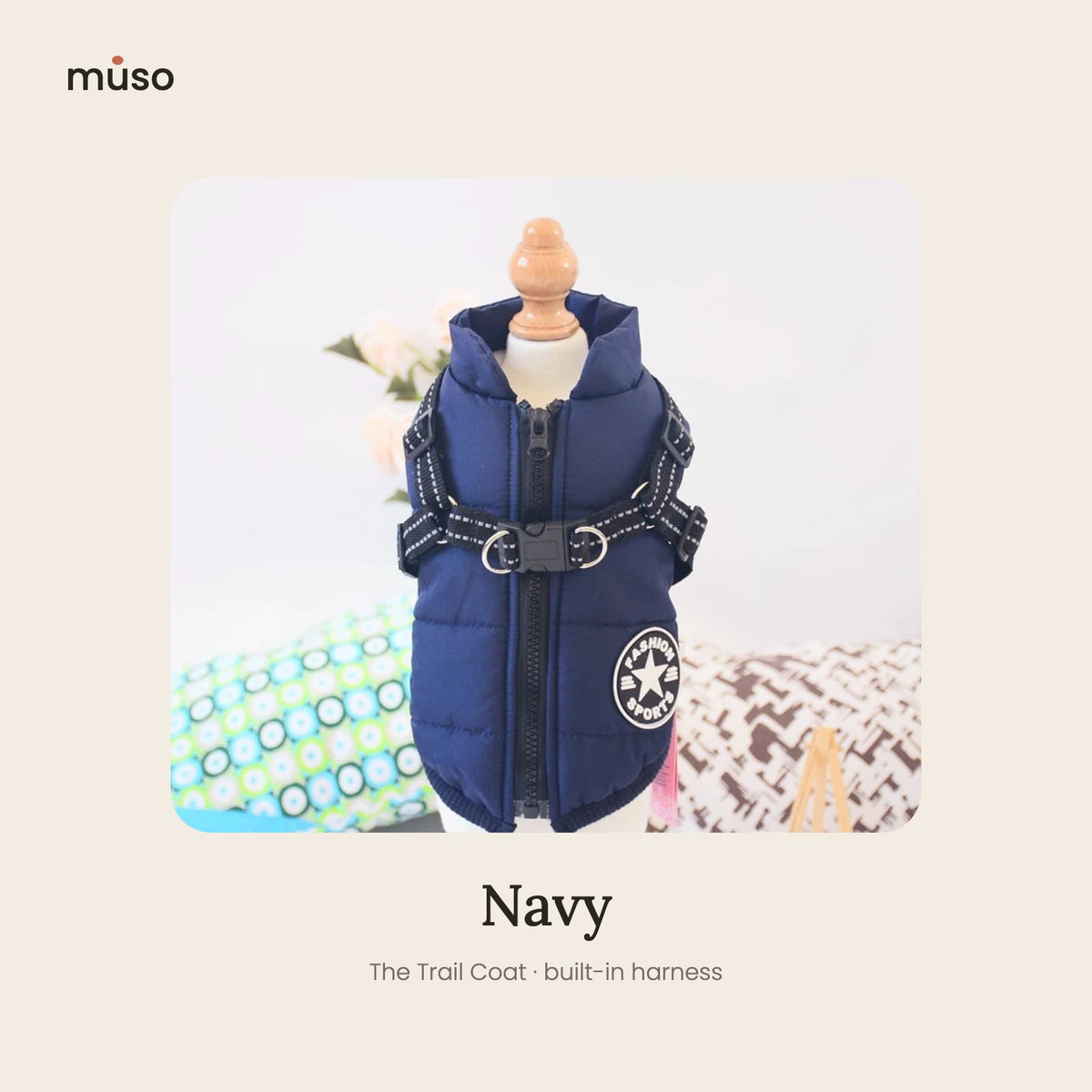 The Trail Coat, Navy