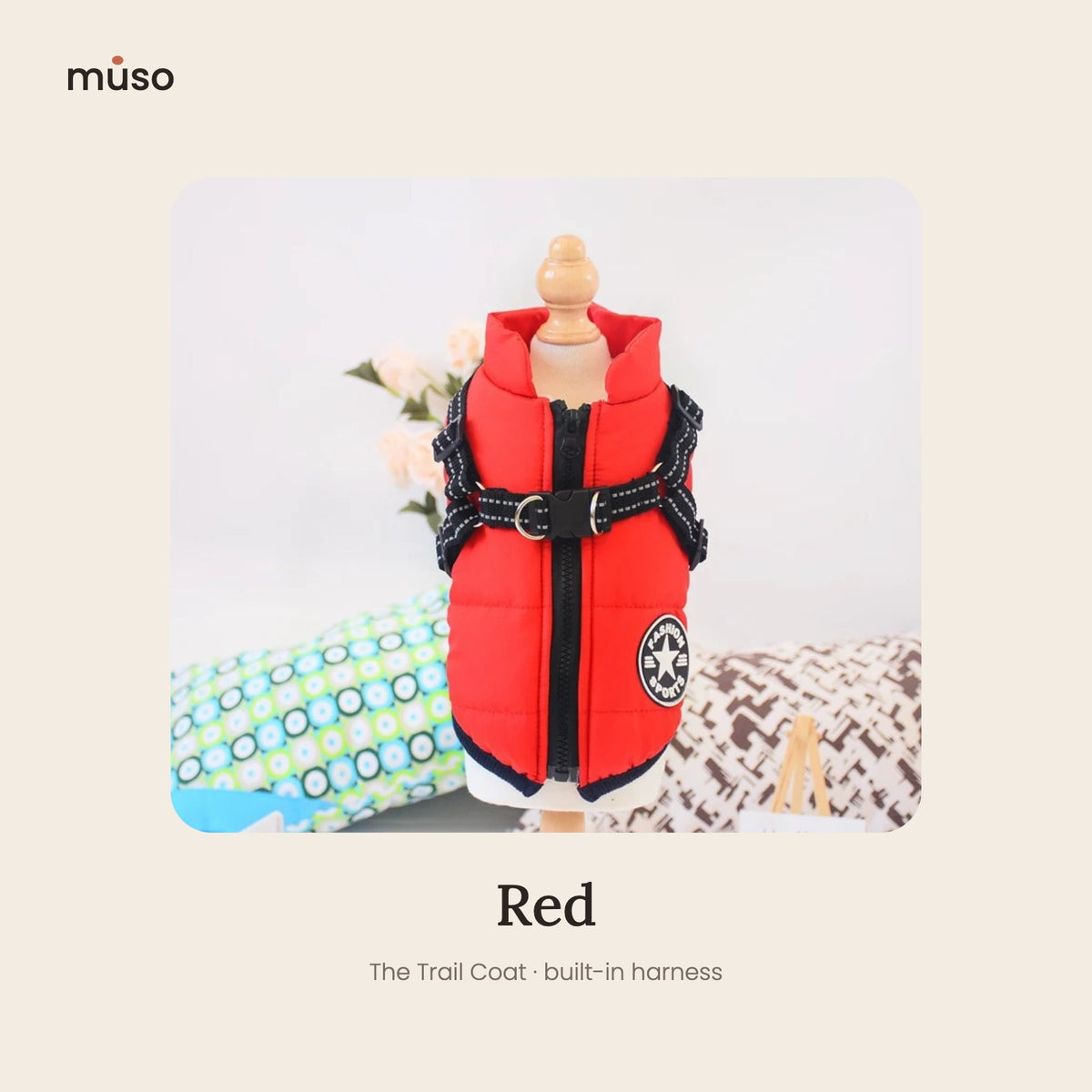 The Trail Coat, Red