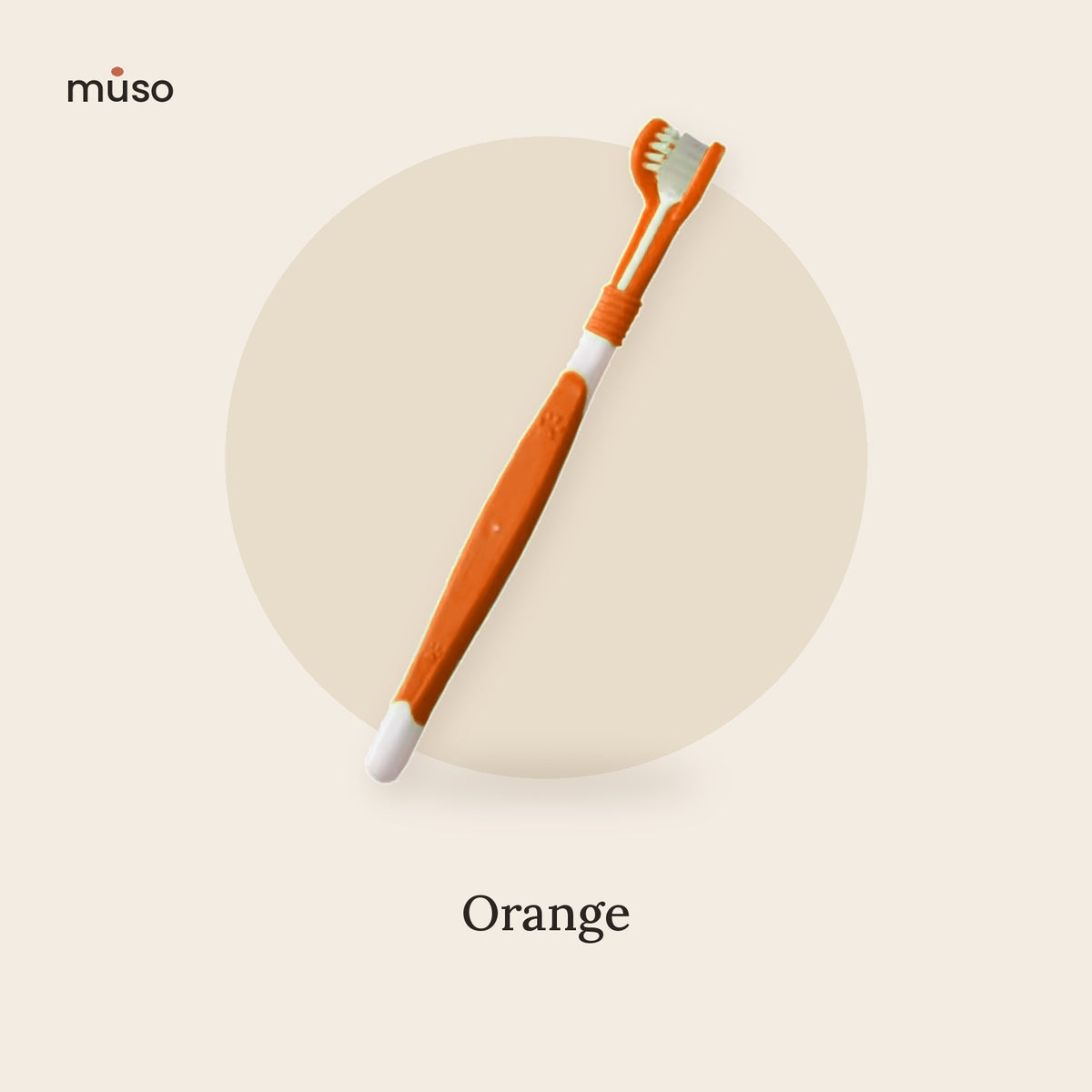 The Triple Brush – Three-Sided Dog Toothbrush