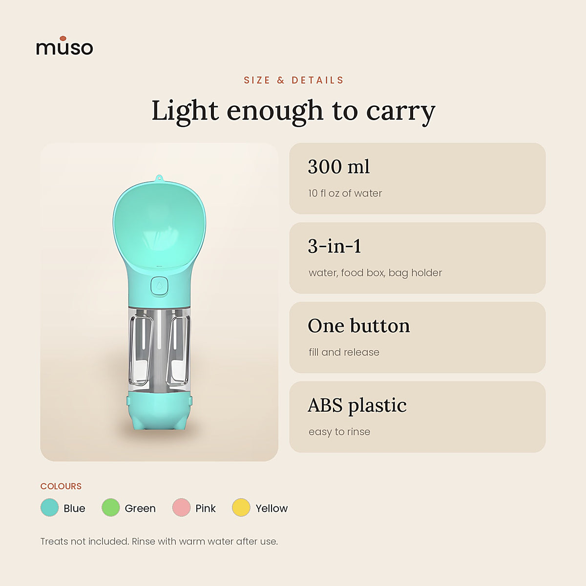 The Walk Bottle: all colours
