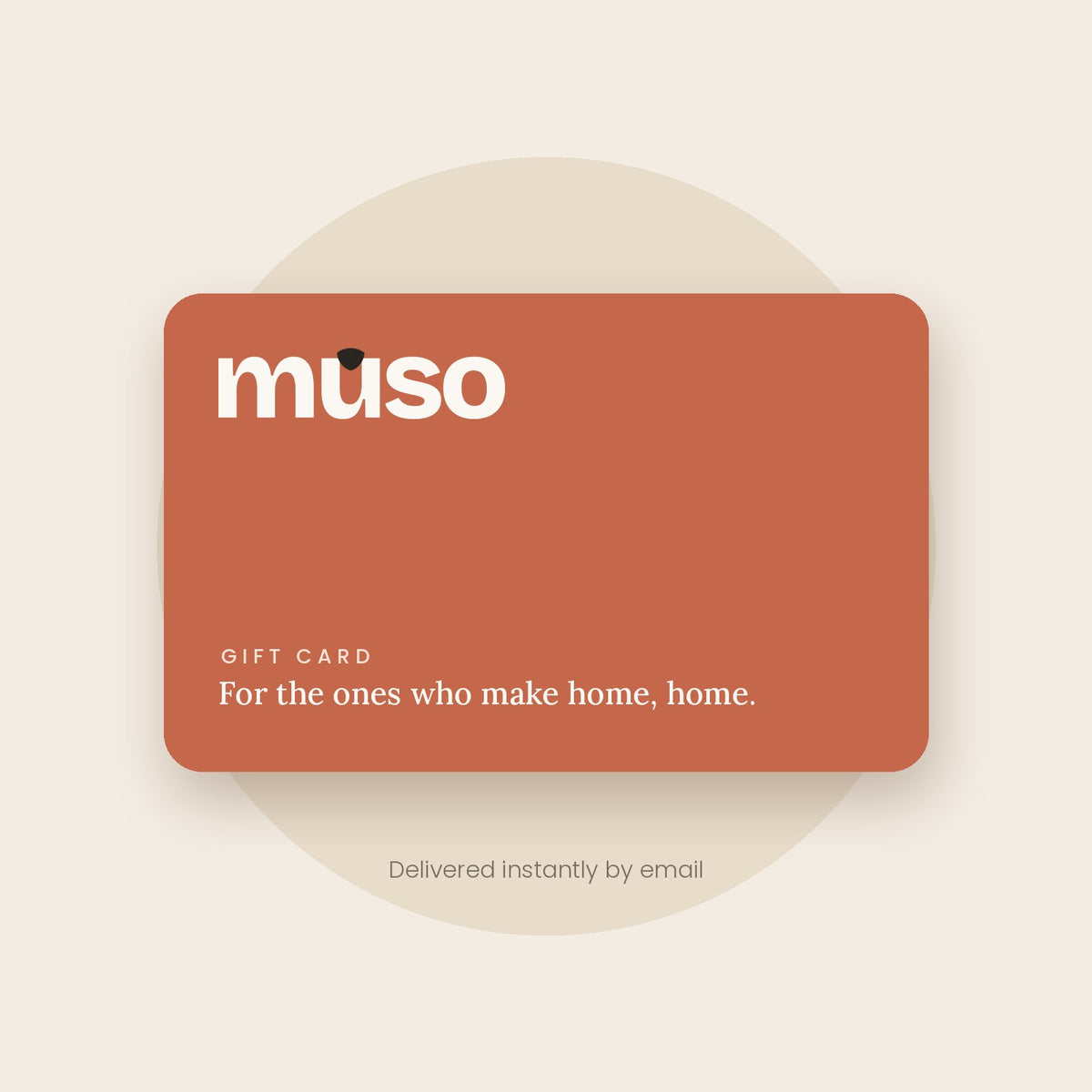MUSO Gift Card