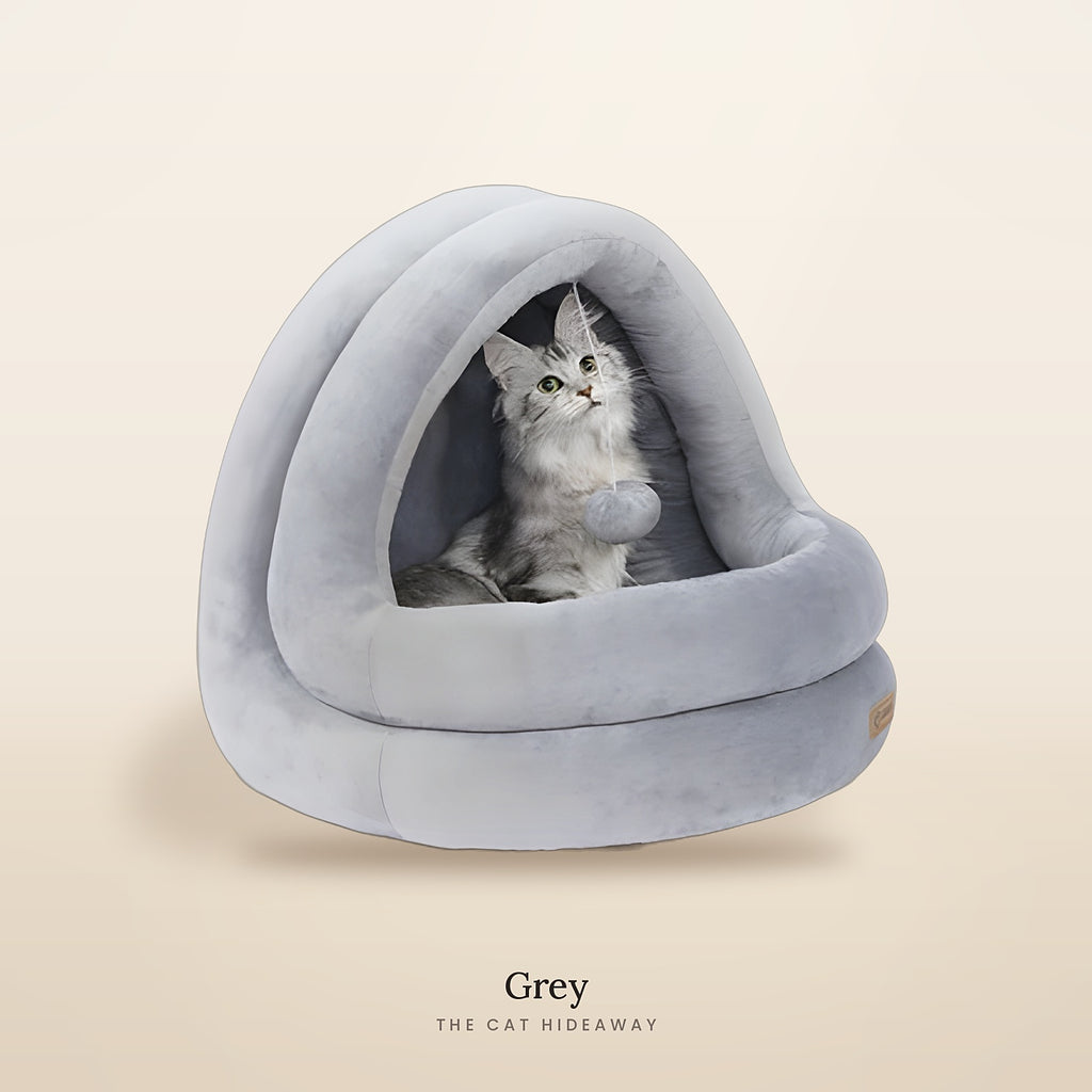 The Cat Hideaway in Grey