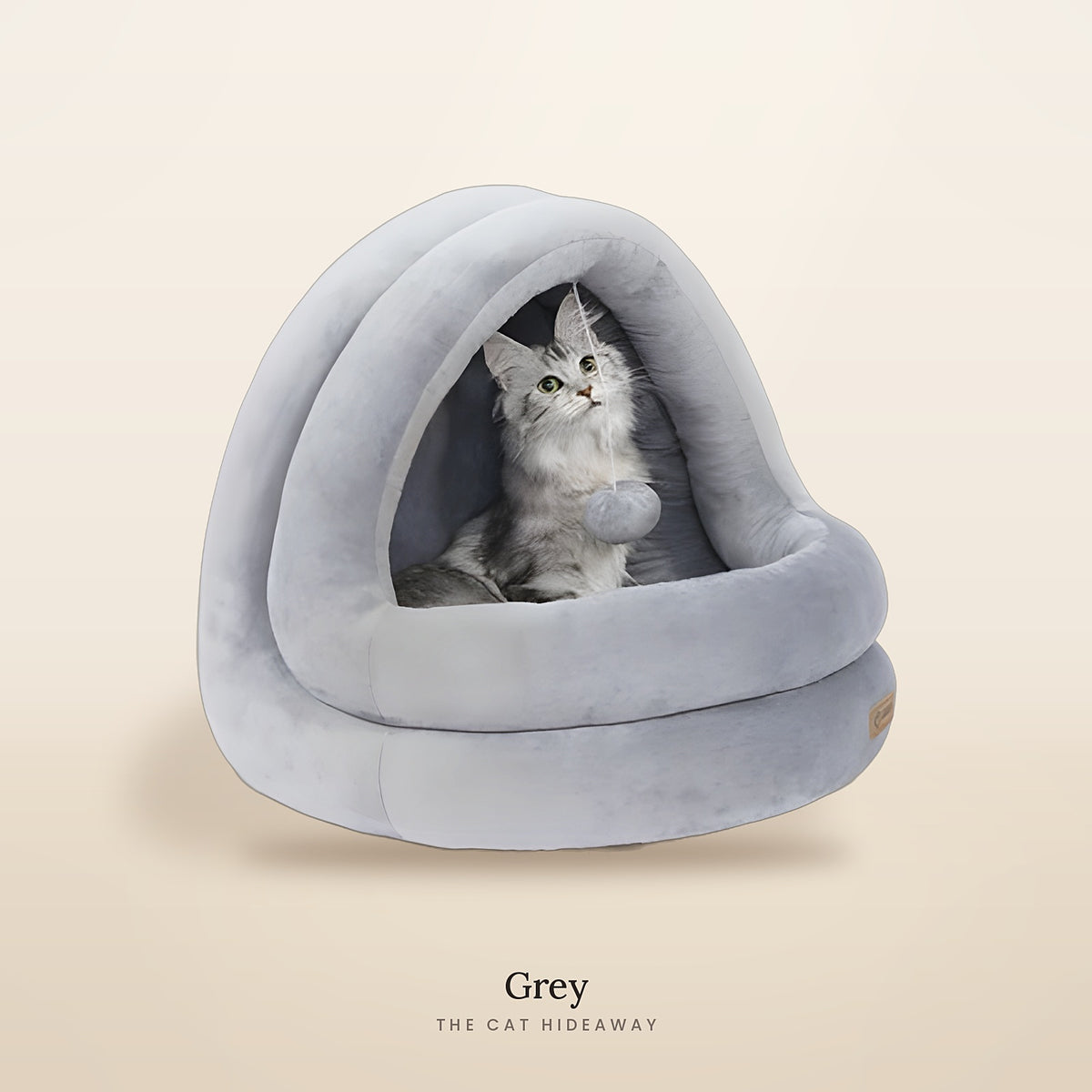 The Cat Hideaway in Grey