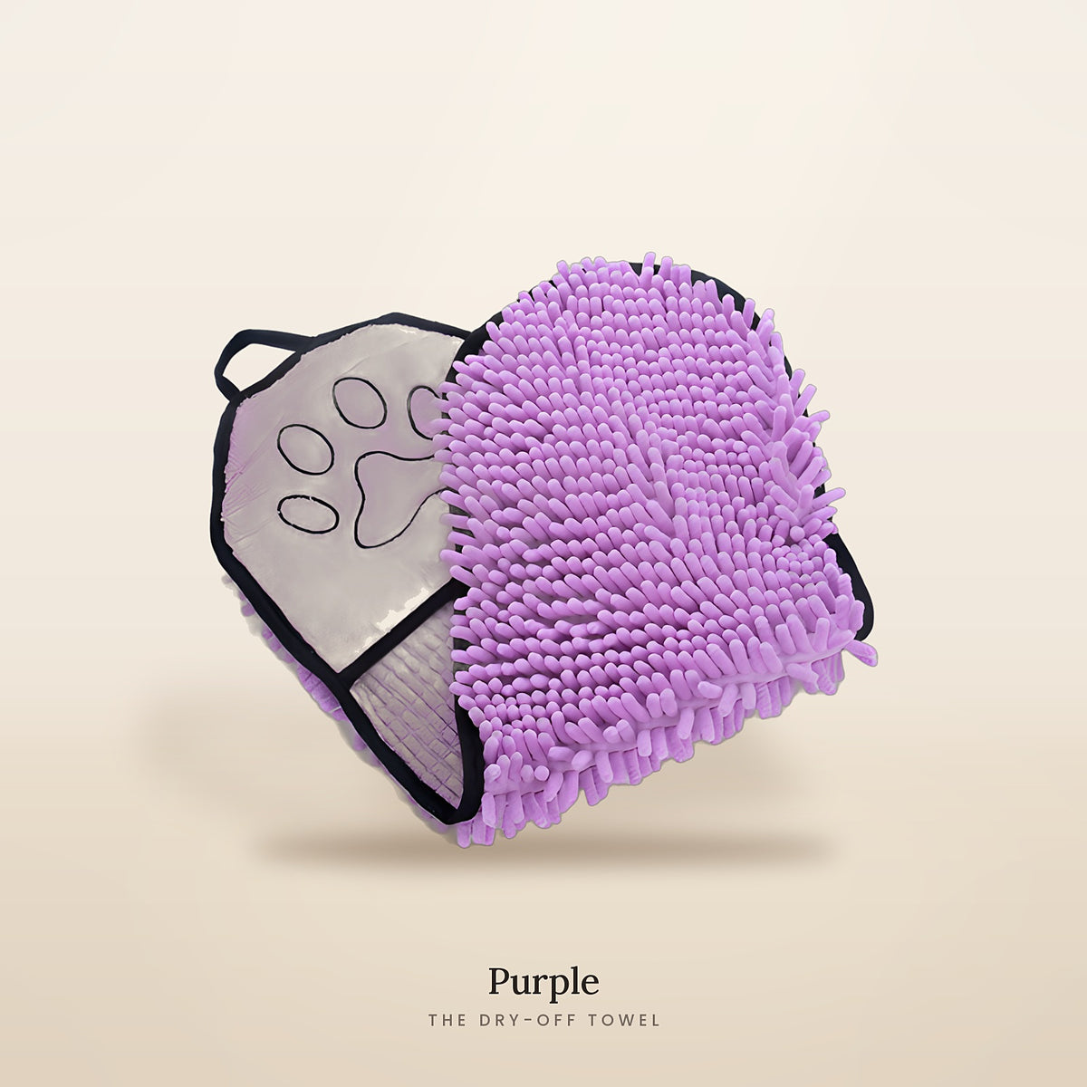 The Dry-Off Towel in Purple