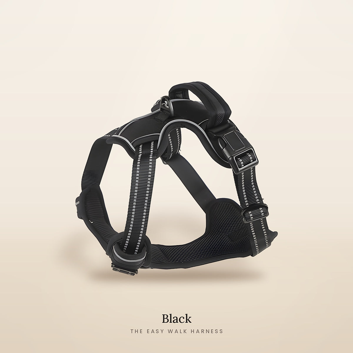 The Easy Walk Harness in Black