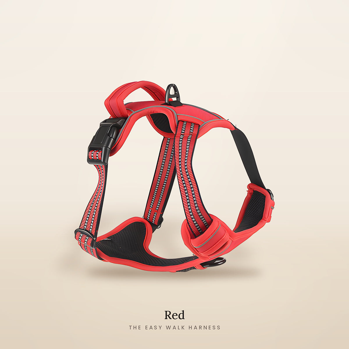 The Easy Walk Harness in Red