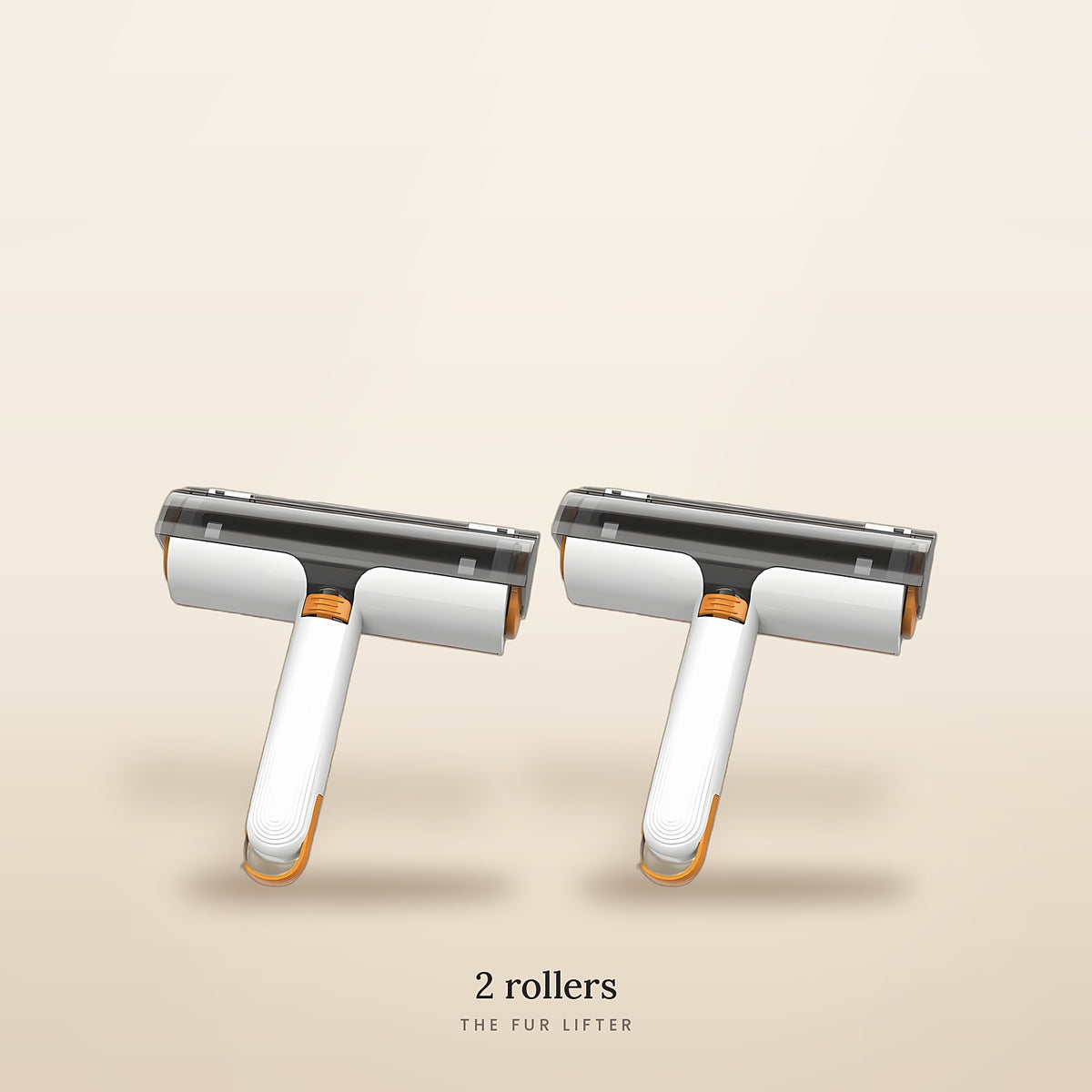 The Fur Lifter: set of 2 rollers