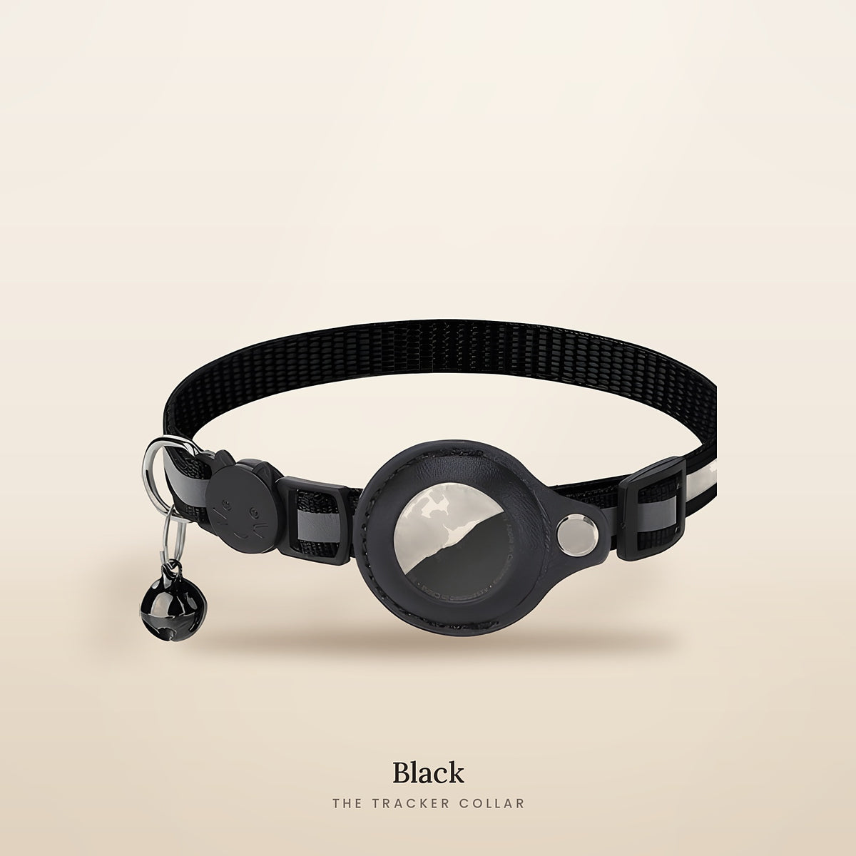 The Tracker Collar in Black