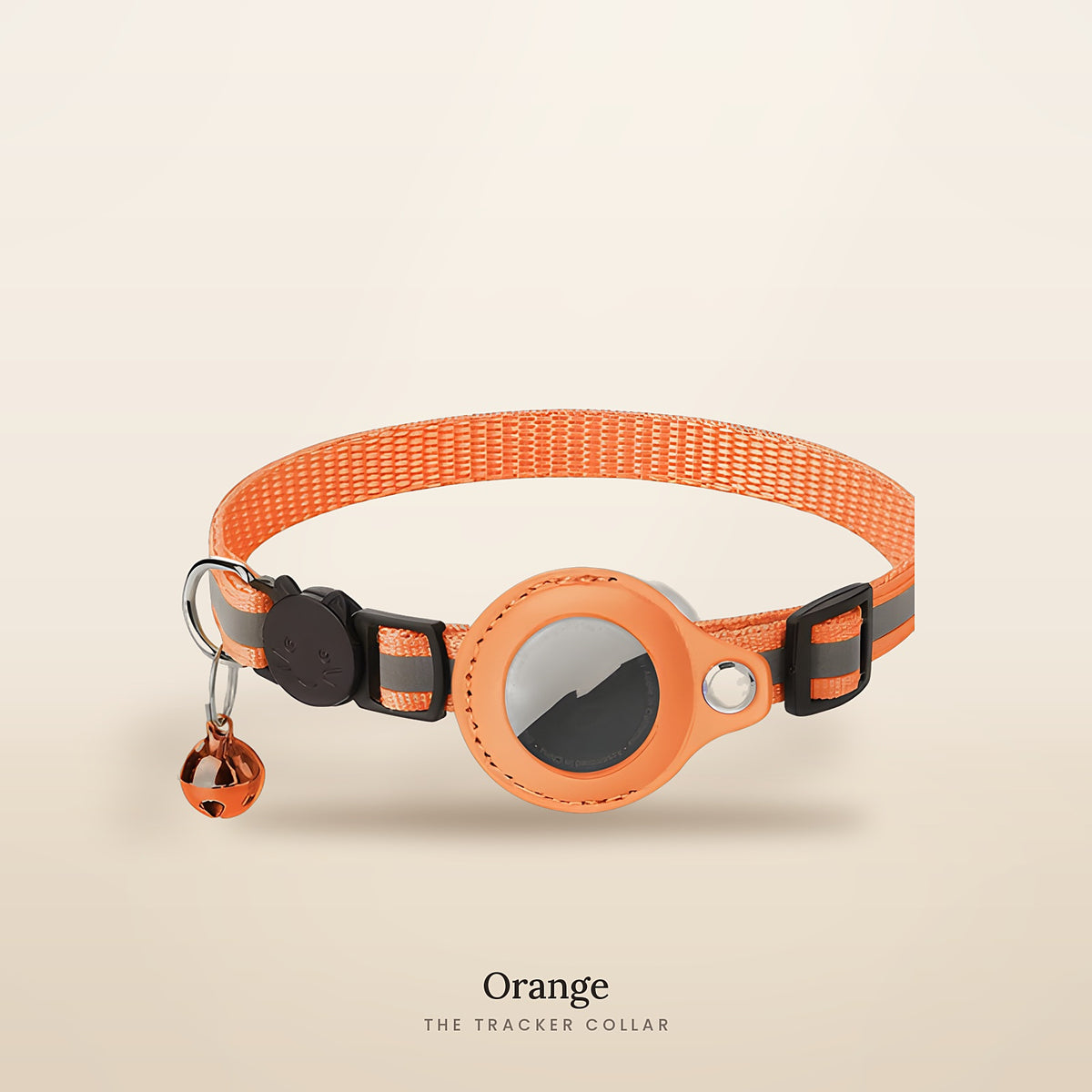 The Tracker Collar in Orange