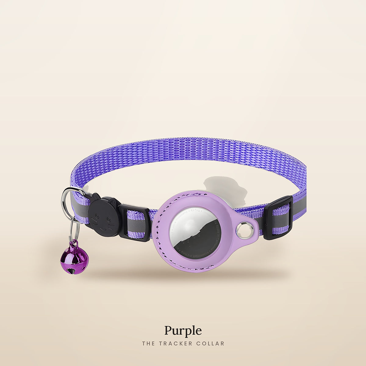 The Tracker Collar in Purple