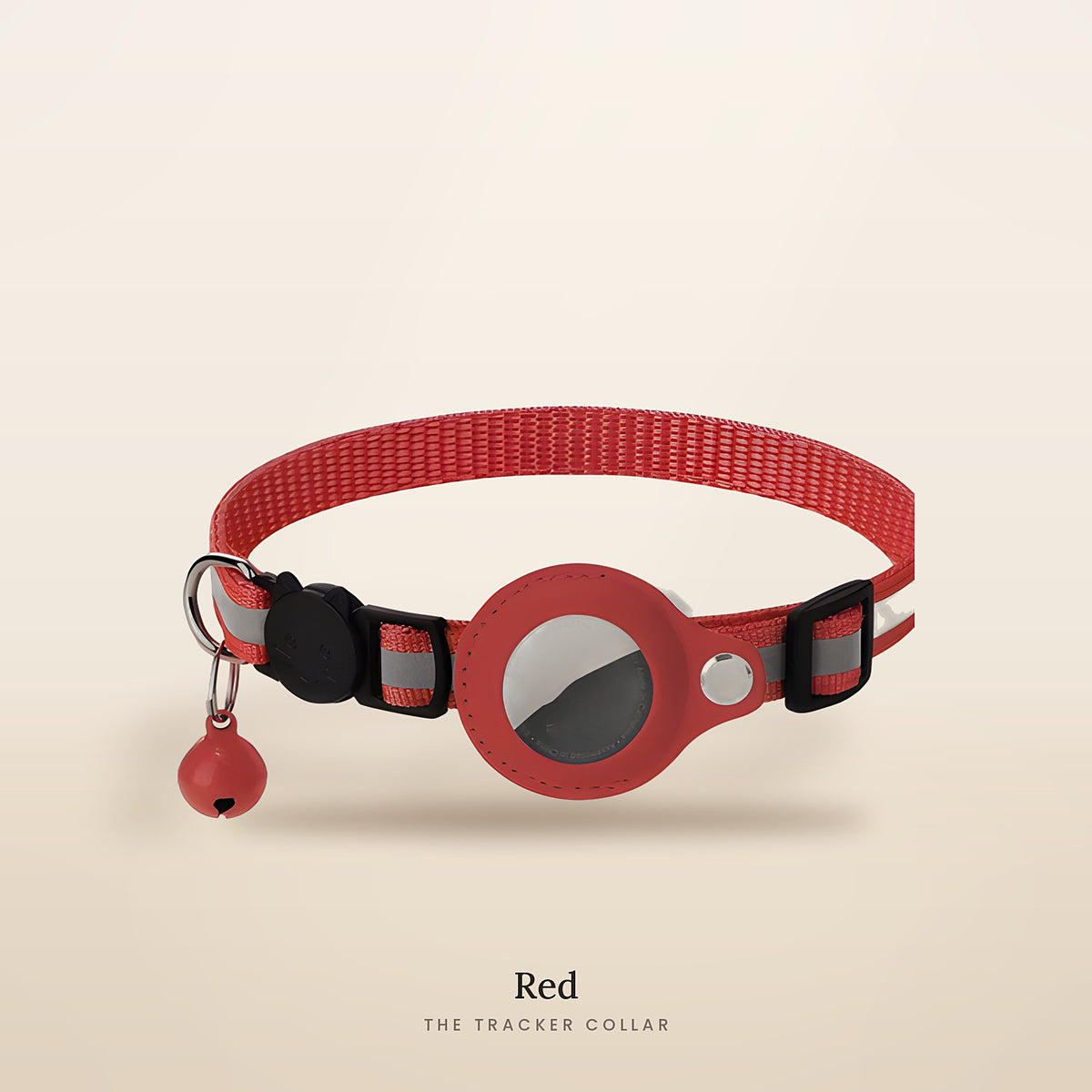 The Tracker Collar in Red